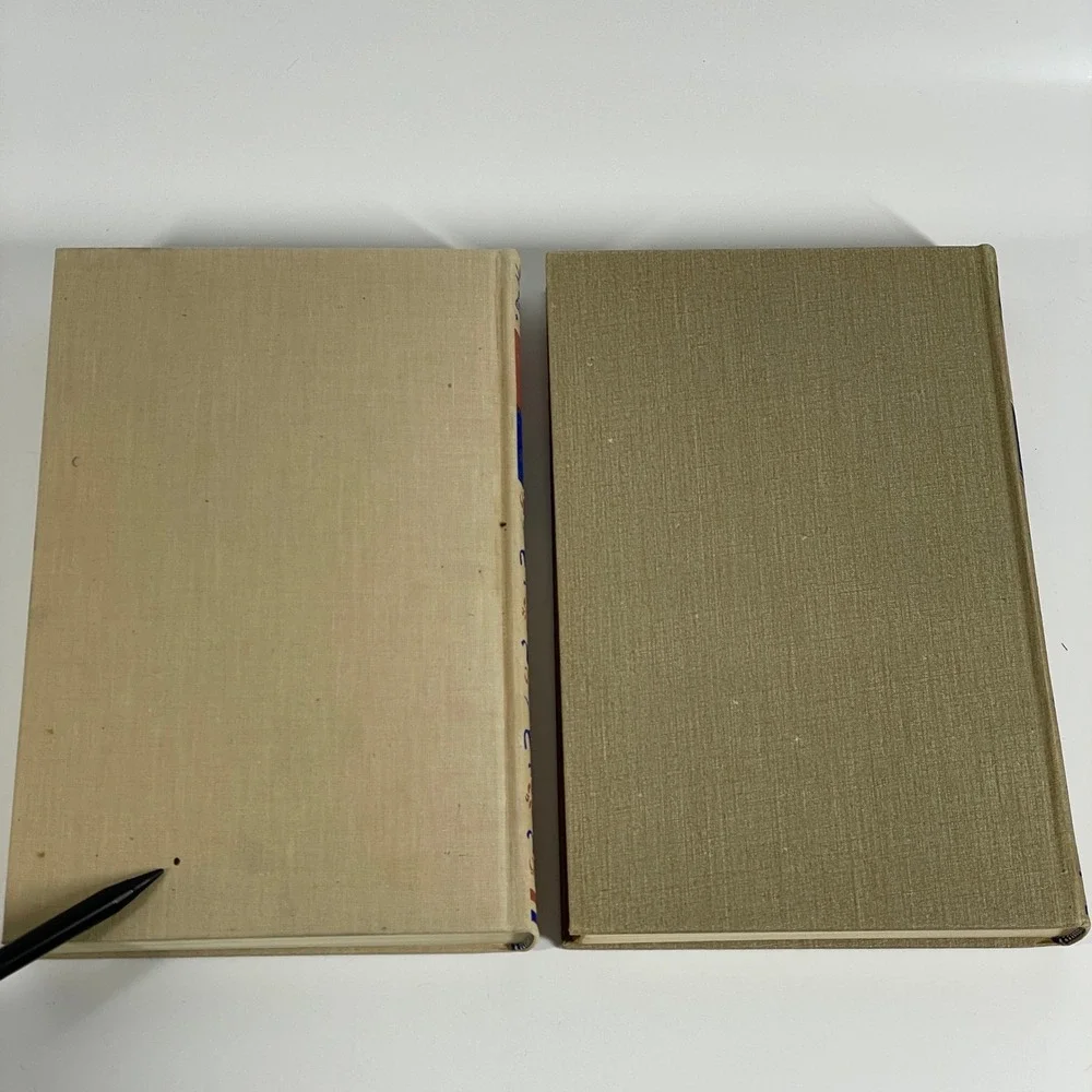 The Poems of Edgar Allan Poe & Longfellow Heritage Press Vintage Hardcover Set